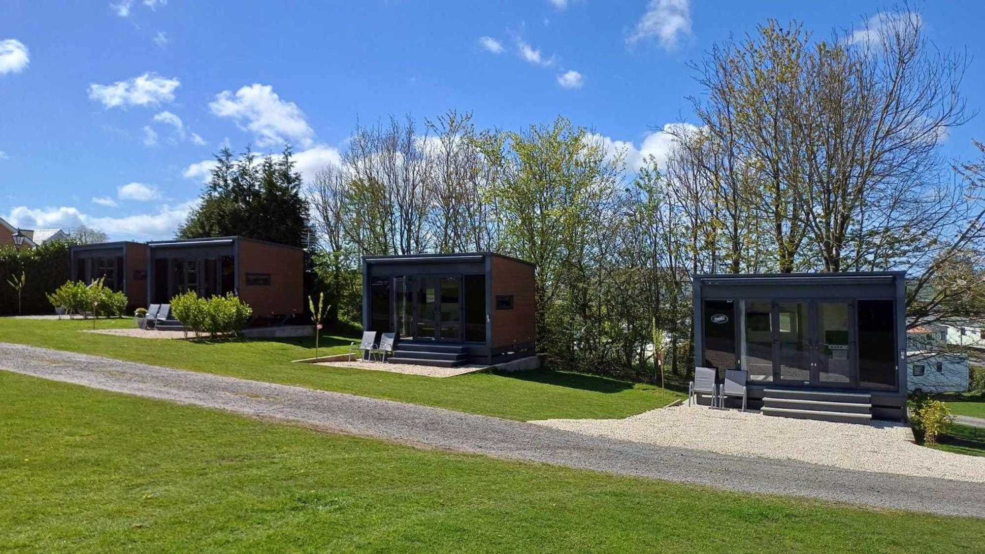 盖尔文 Luxury Pods At Mornest Caravan Park, Anglesey酒店 外观 照片